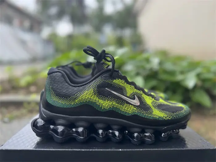 Authentic Nike Air Liquid Max Black Green Apple 