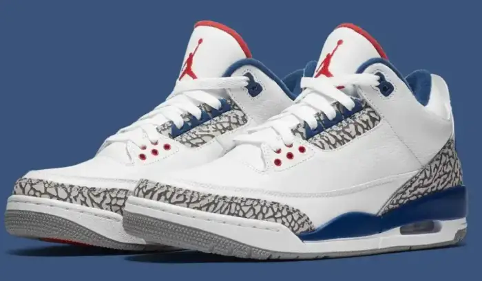 Authentic Air Jordan 3 “True Blue”  2026 CCC698