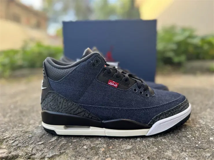 Authentic Jordan 3 Retro Levi’s Indigo 