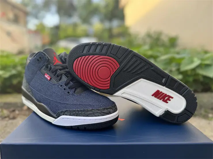 Authentic Jordan 3 Retro Levi’s Indigo 