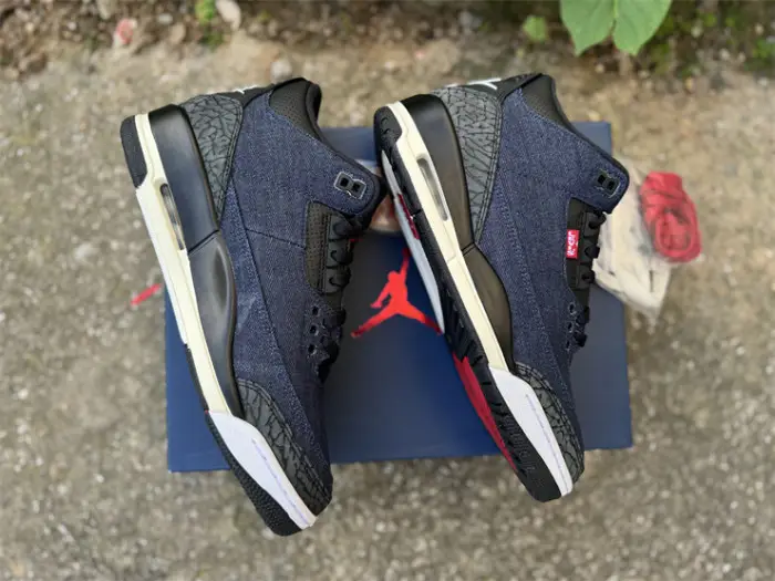 Authentic Jordan 3 Retro Levi’s Indigo 