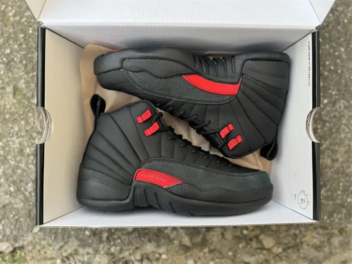 Authentic Air Jordan 12 Retro Bloodline GS 