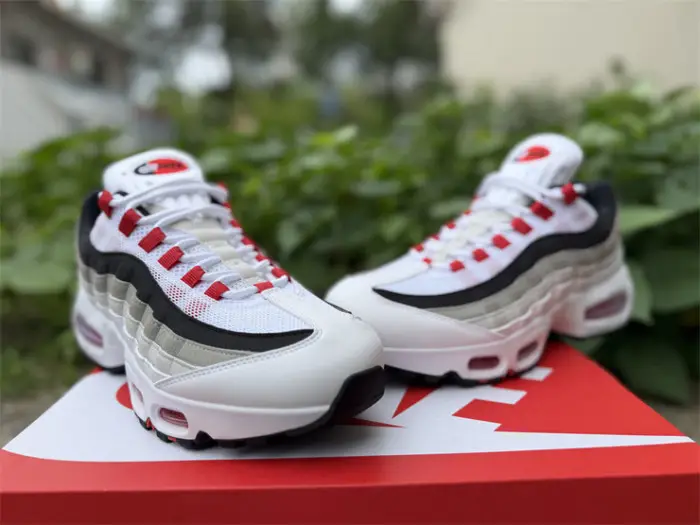 Authentic Nike Air Max 95 OG Big Bubble Comet Red BCF921