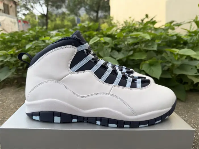 Authentic Air Jordan 10 Retro Ice Blue FBBA1003