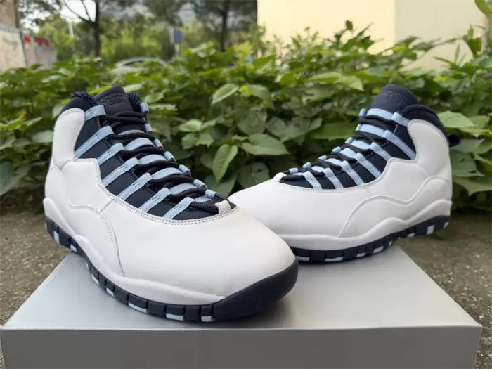 Authentic Air Jordan 10 Retro Ice Blue FBBA1003