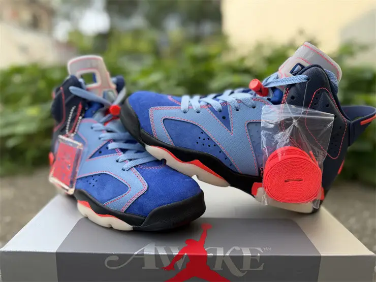 Authentic Awake NY x Air Jordan 6 “Midnight Navy” 