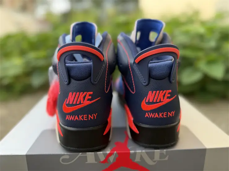 Authentic Awake NY x Air Jordan 6 “Midnight Navy” 