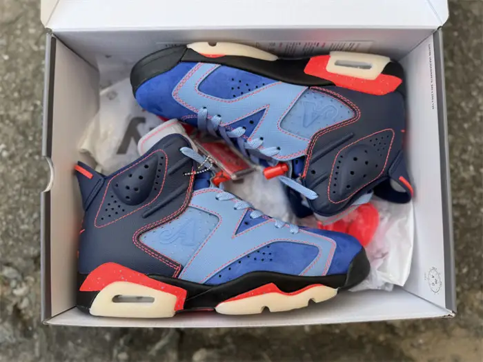 Authentic Awake NY x Air Jordan 6 “Midnight Navy” 