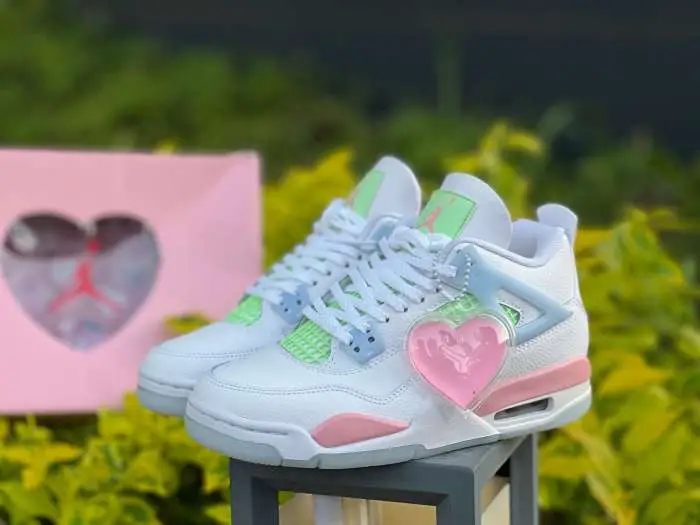 Authentic  Air Jordan 4 Retro Valentine's Day 2026 EED801